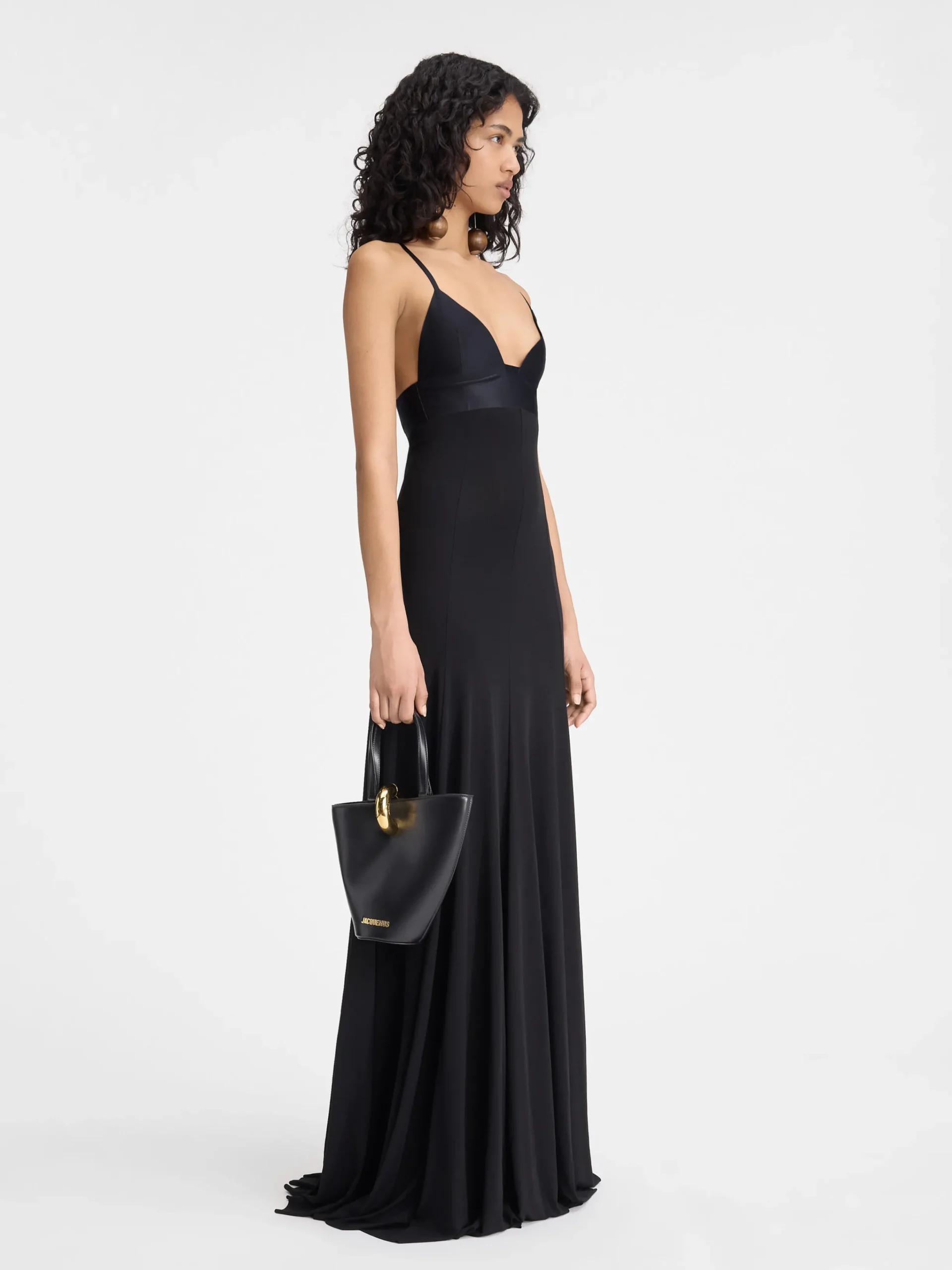 Sale Jacquemus De Spallina jurk Black
