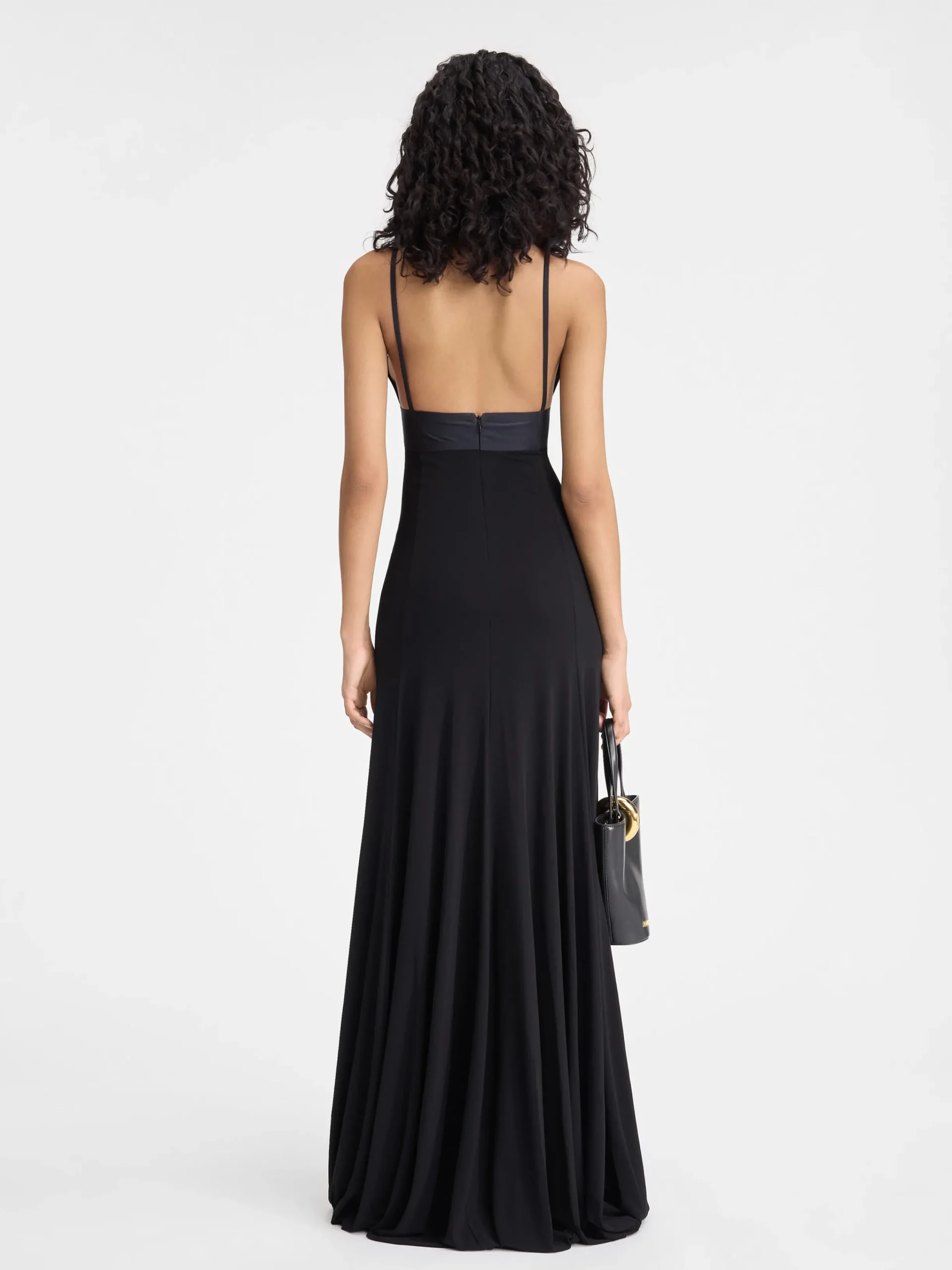 Sale Jacquemus De Spallina jurk Black