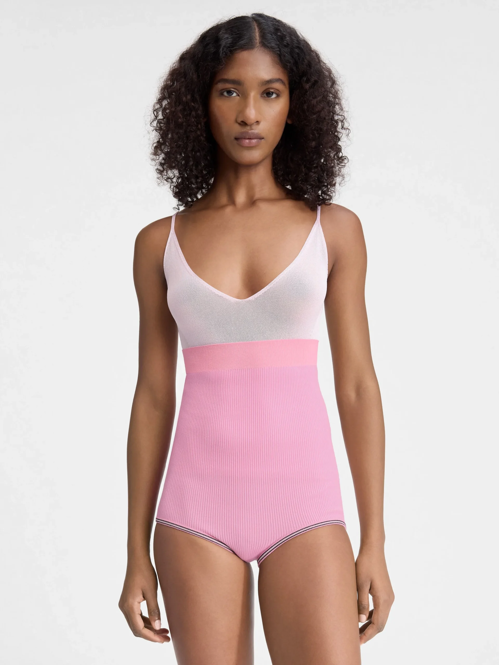 Online Jacquemus De Spiaggia gebreide shorts Multi-Pink