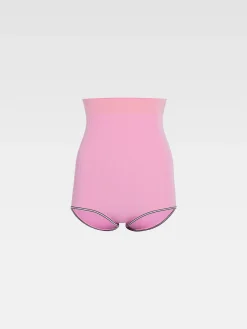 Online Jacquemus De Spiaggia gebreide shorts Multi-Pink