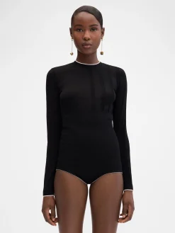 Hot Jacquemus De Spiaggia gebreide shorts Black