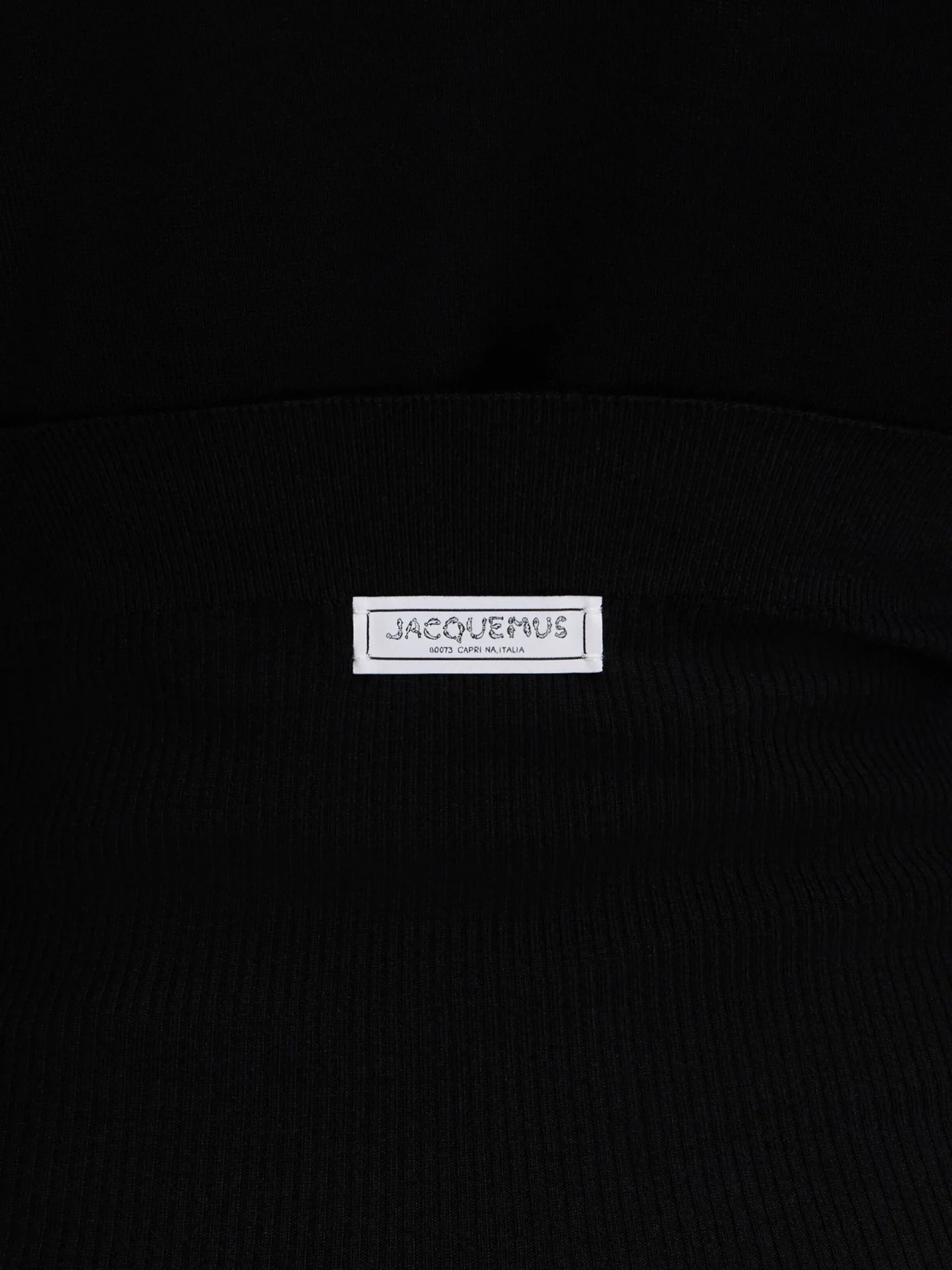 Hot Jacquemus De Spiaggia gebreide shorts Black