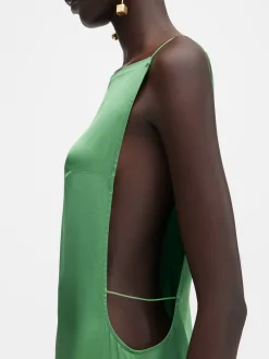New Jacquemus De Spoglio jurk Green