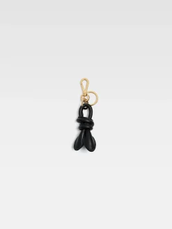 New Jacquemus De Tourni sleutelhanger Black