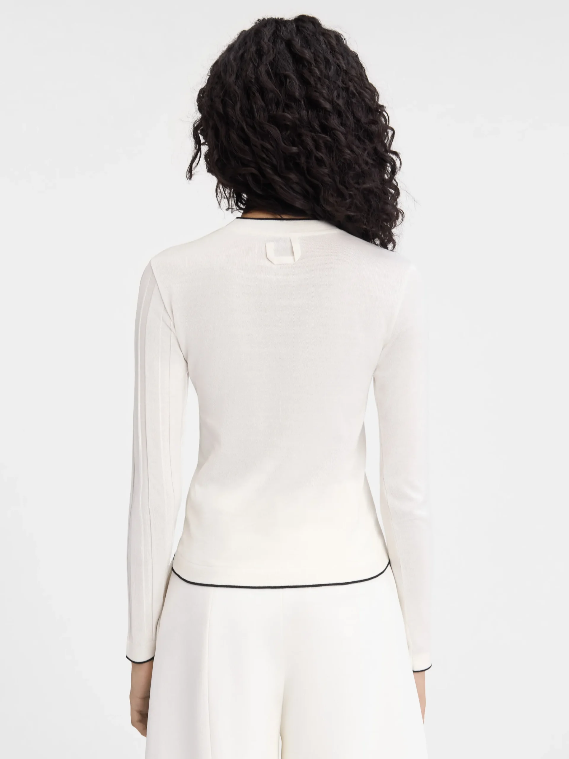 Online Jacquemus De Tricot trui Off-White