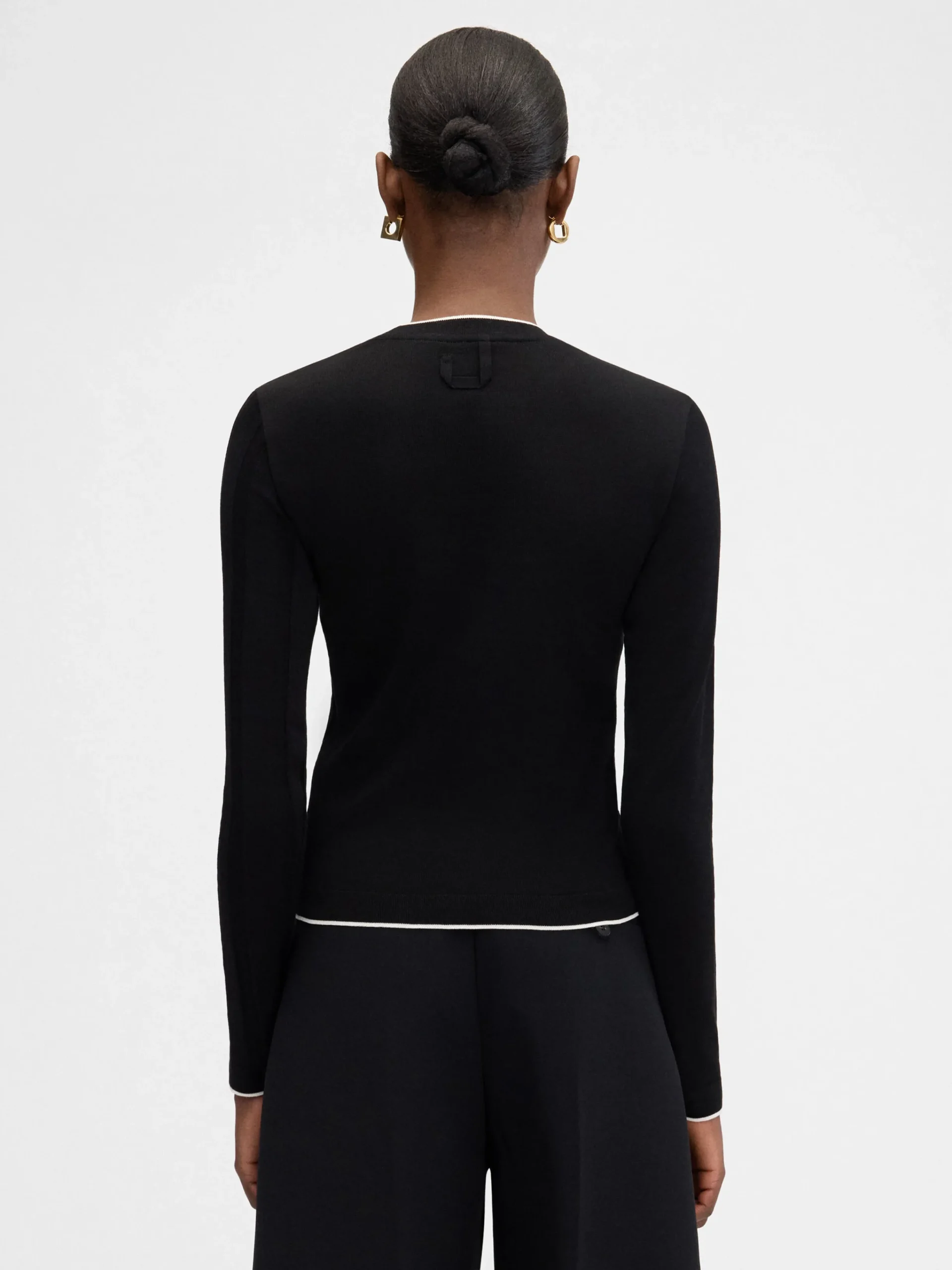 Fashion Jacquemus De Tricot trui Black