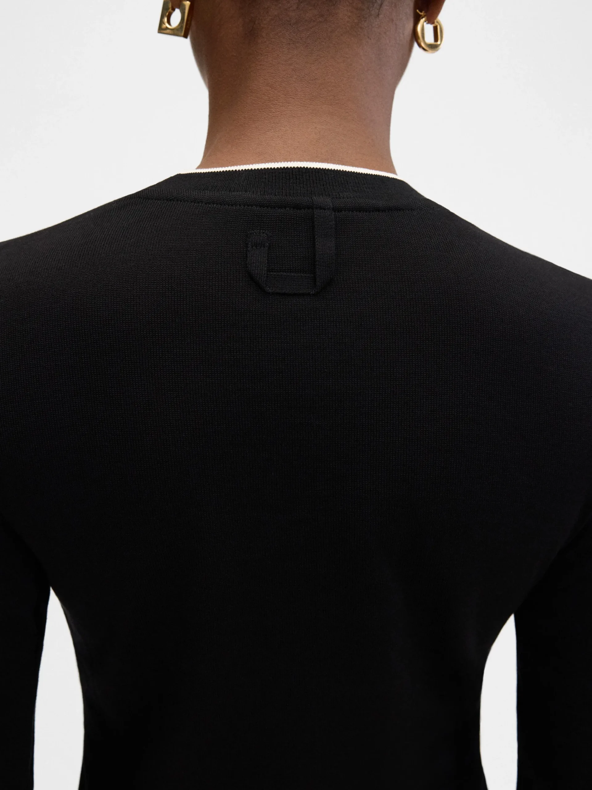 Fashion Jacquemus De Tricot trui Black