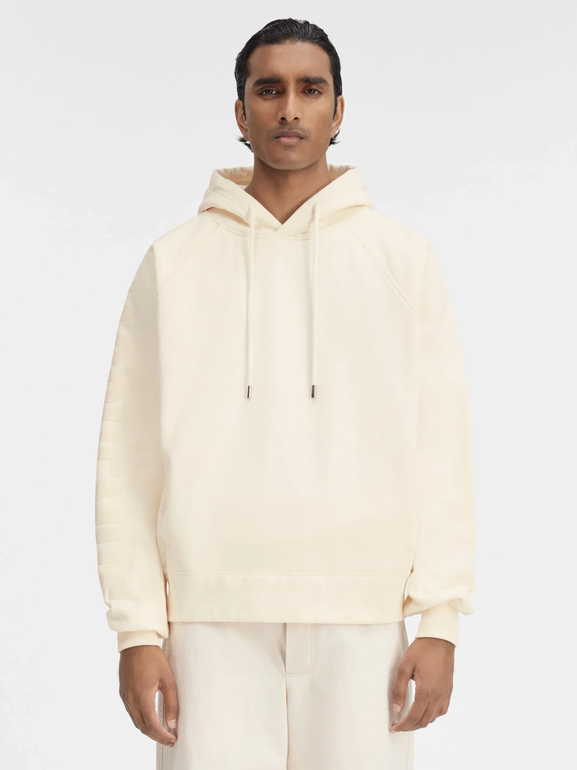 Sale Jacquemus De Typo hoodie LightBeige