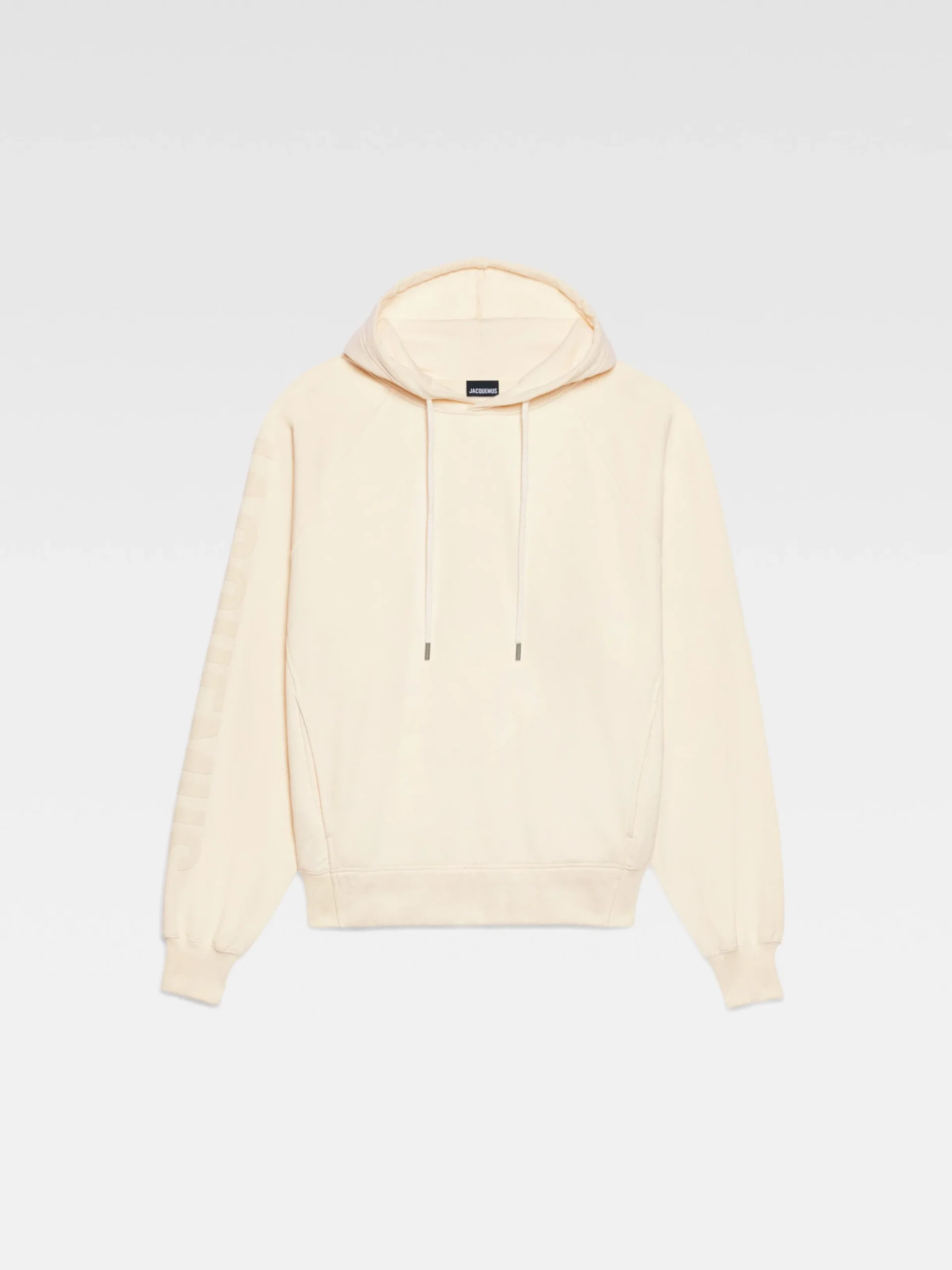 Sale Jacquemus De Typo hoodie LightBeige