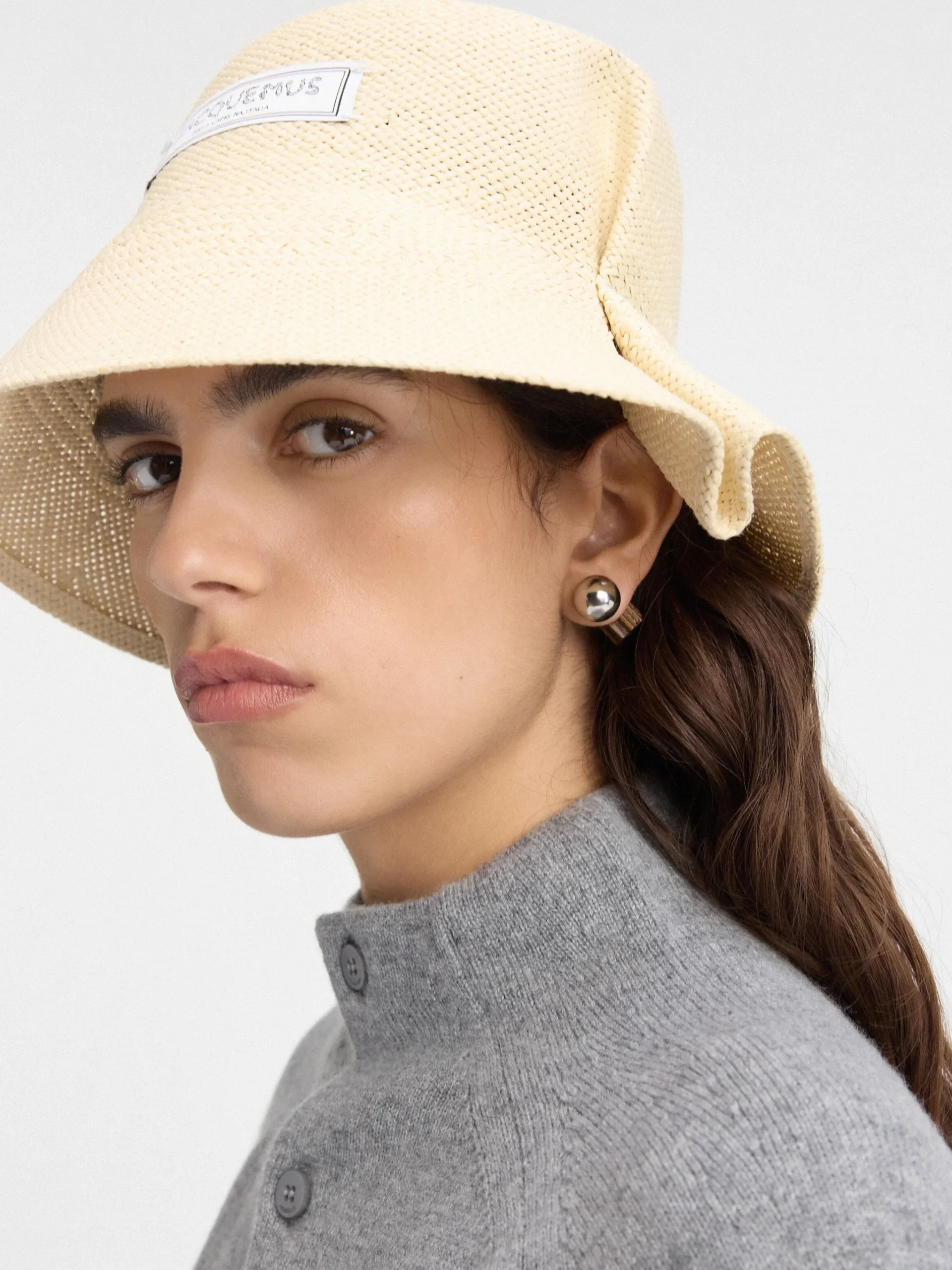 Outlet Jacquemus De Vela hoed Natural