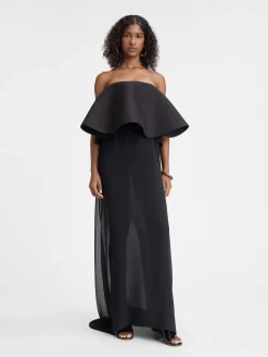 New Jacquemus De Vela jurk Black