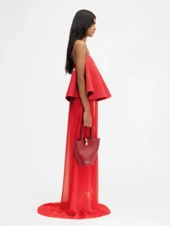 New Jacquemus De Vela jurk Red