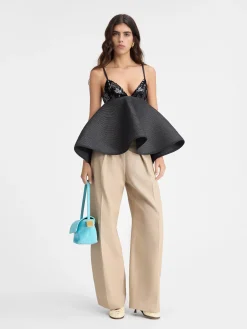 Online Jacquemus De Vela top Black