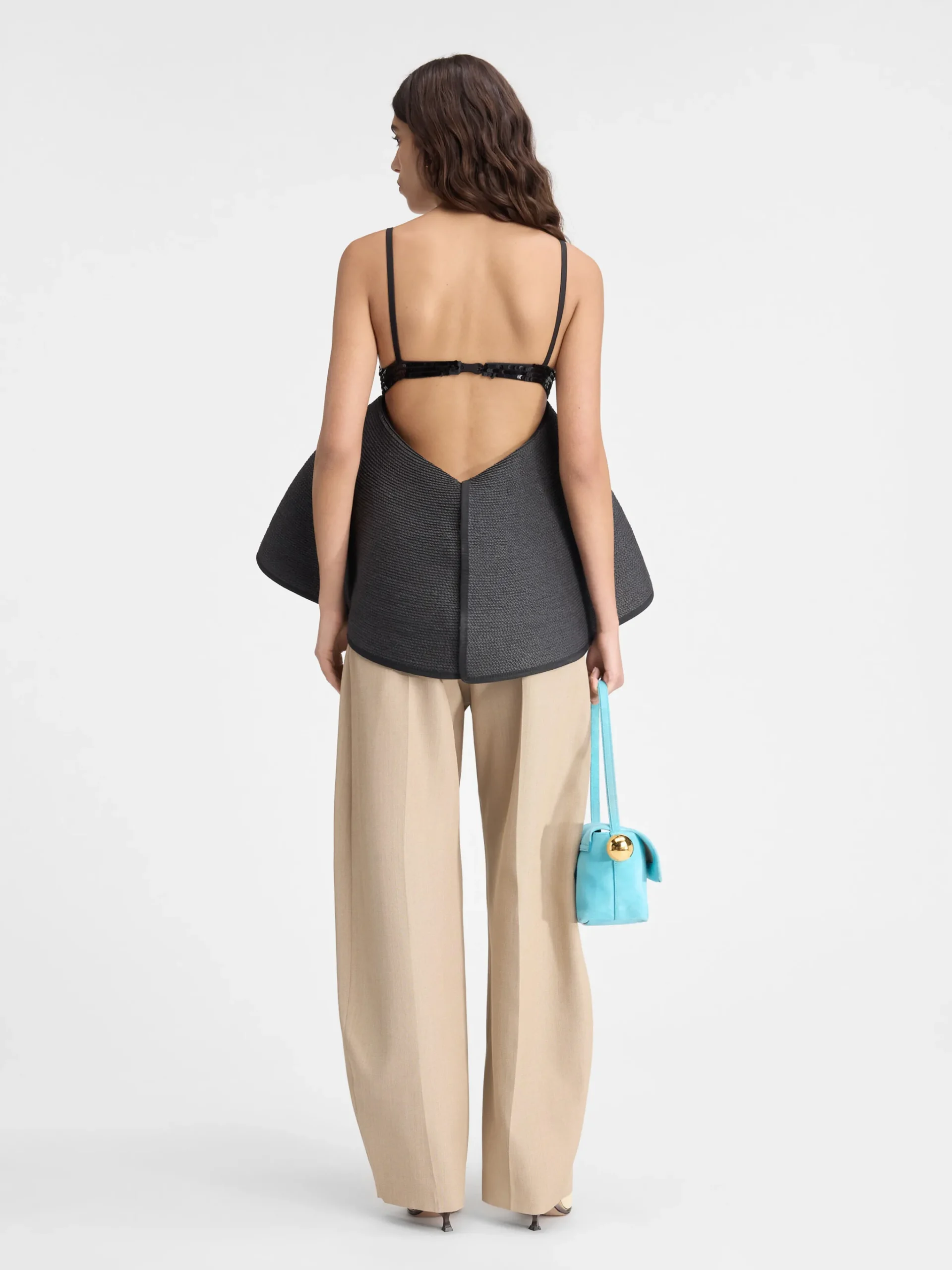 Online Jacquemus De Vela top Black