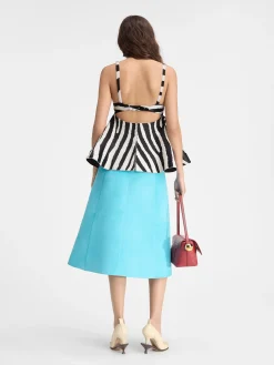 Hot Jacquemus De Vela top Black&WhiteZebra