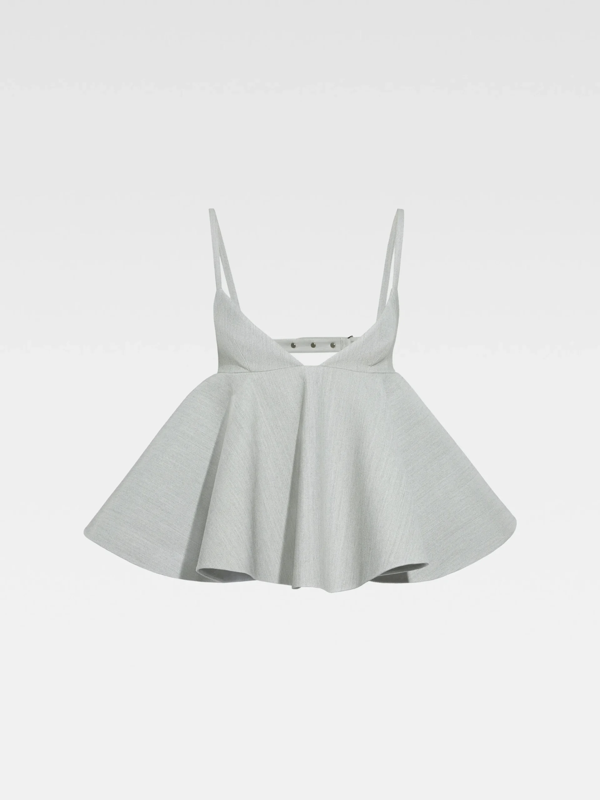 New Jacquemus De Vela top LightGrey