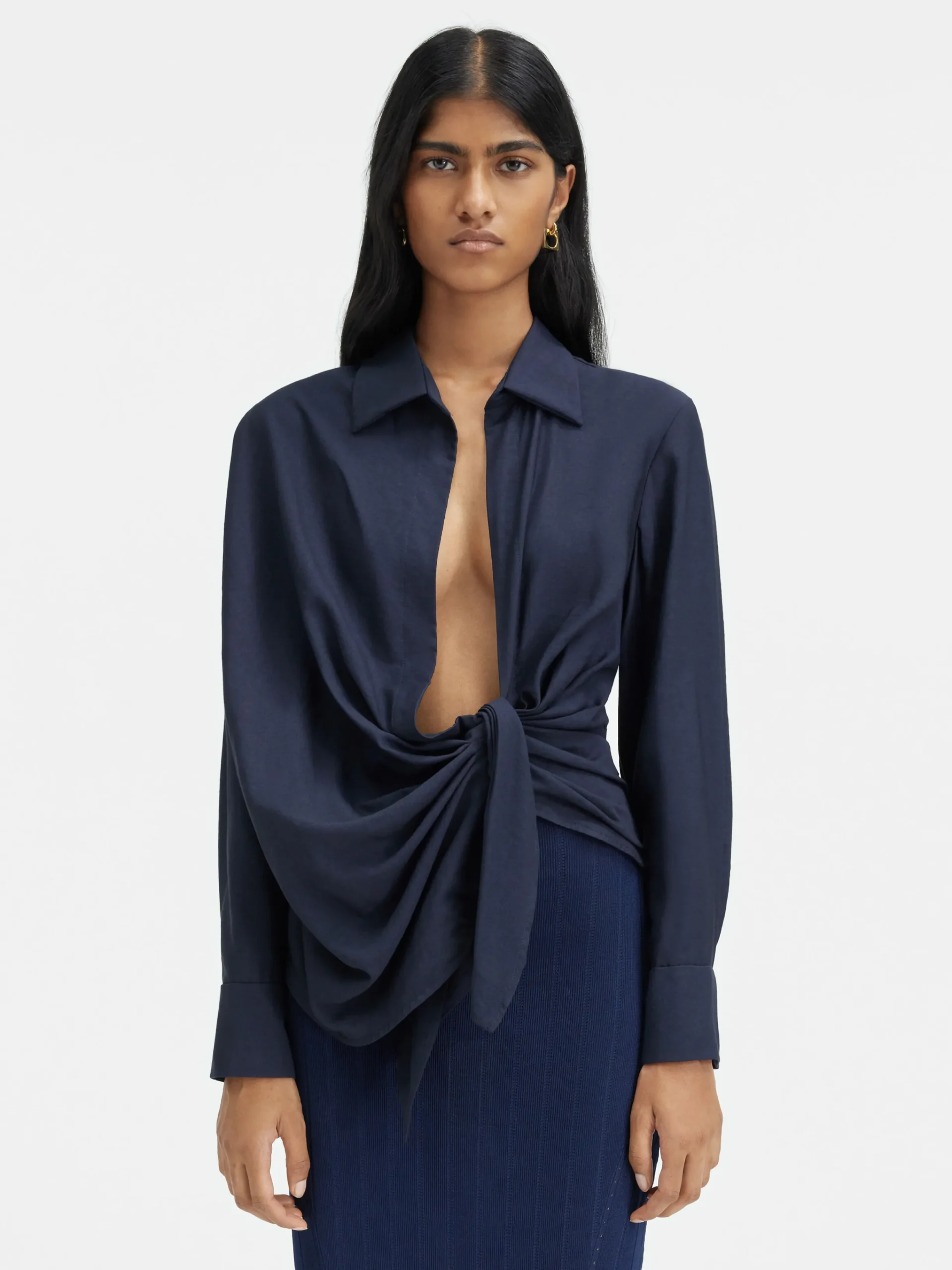 Fashion Jacquemus Het Bahia shirt DarkNavy
