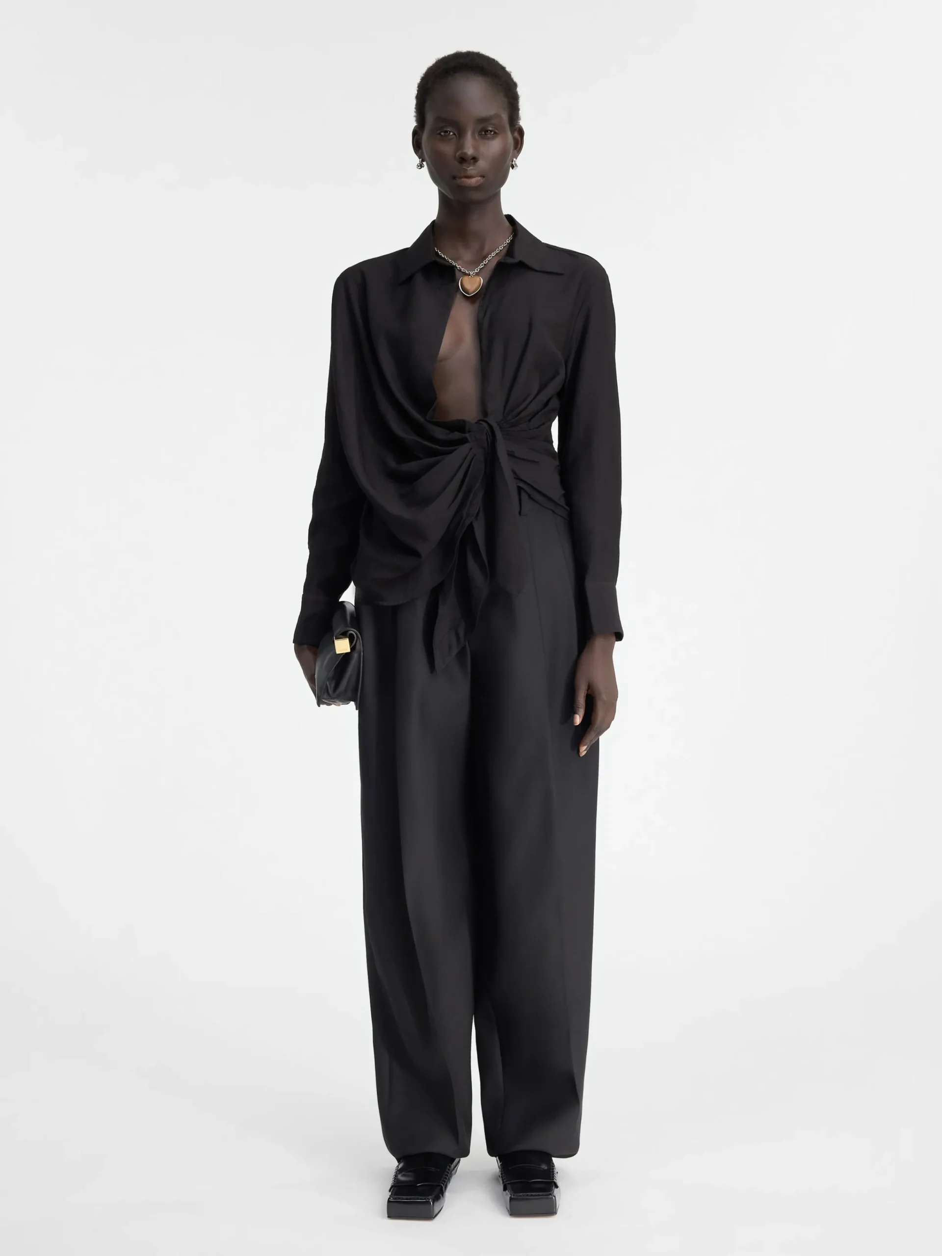 Fashion Jacquemus Het Bahia shirt Black
