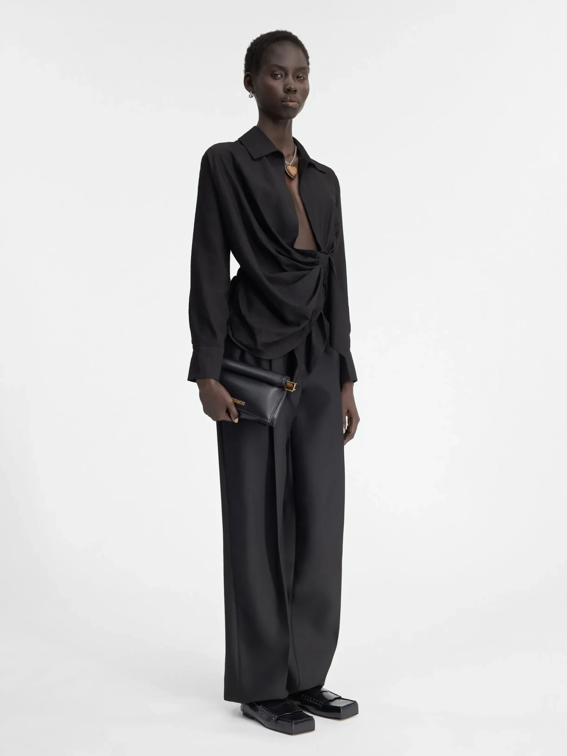 Fashion Jacquemus Het Bahia shirt Black