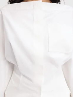 Outlet Jacquemus Het Barco shirt White