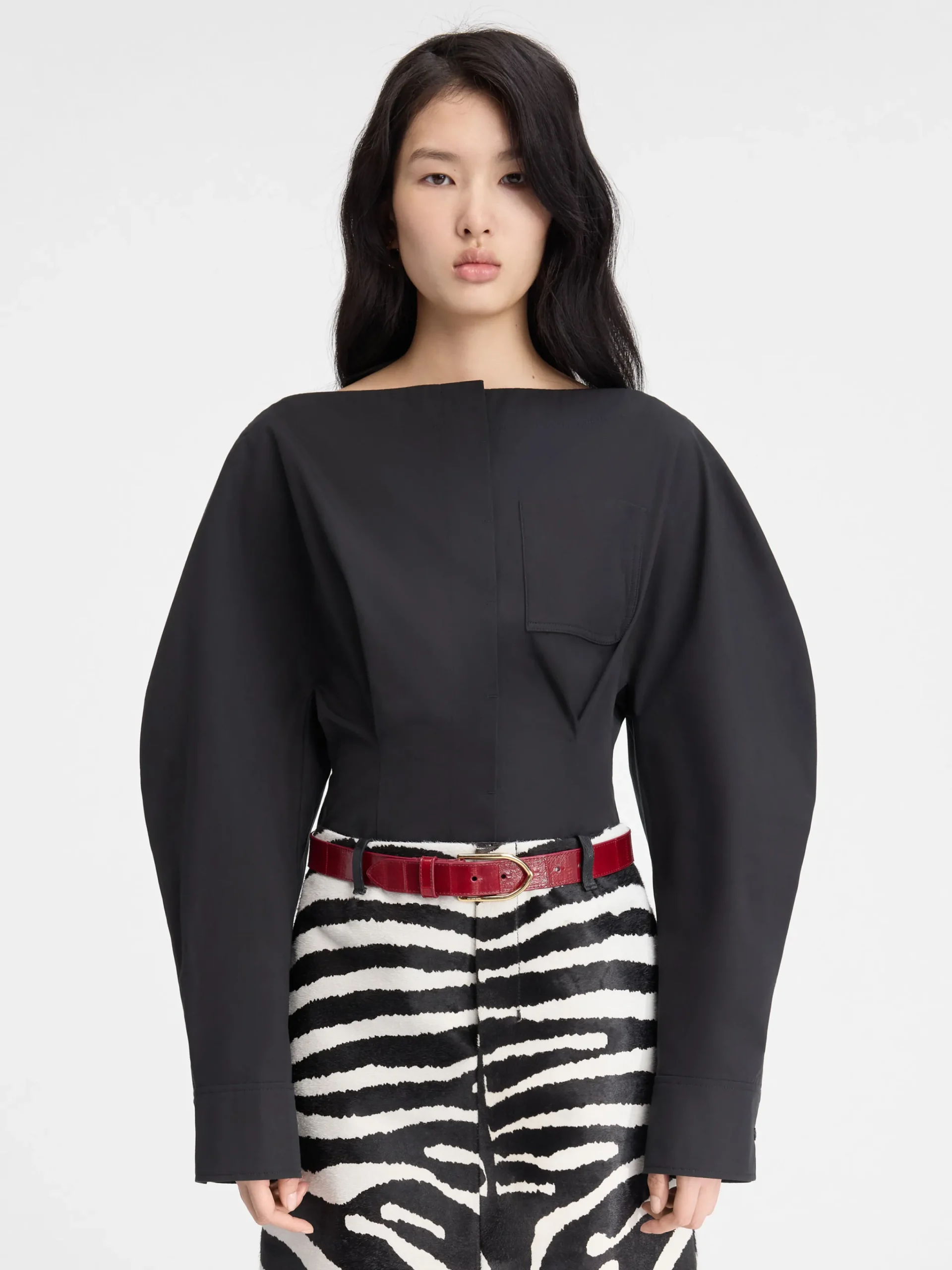 Outlet Jacquemus Het Barco shirt Black