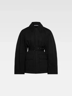 Best Jacquemus Het Bari jasje Black