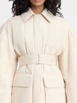 Online Jacquemus Het Bari jasje Beige