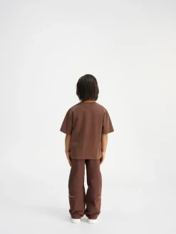 Online Jacquemus Het Bolso T-shirt voor kinderen DarkBrown