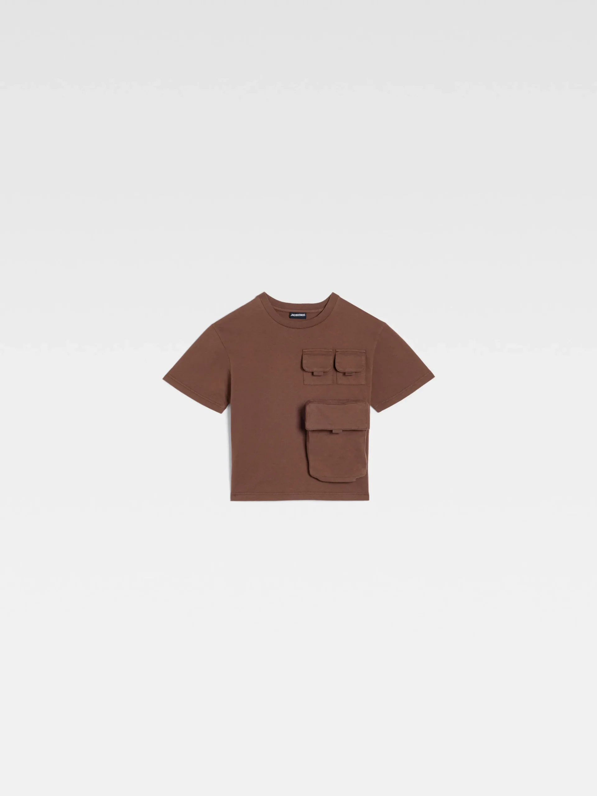 Online Jacquemus Het Bolso T-shirt voor kinderen DarkBrown