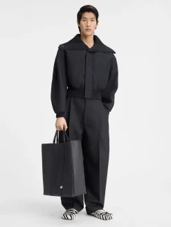 Discount Jacquemus Het Bordo bomberjack Black