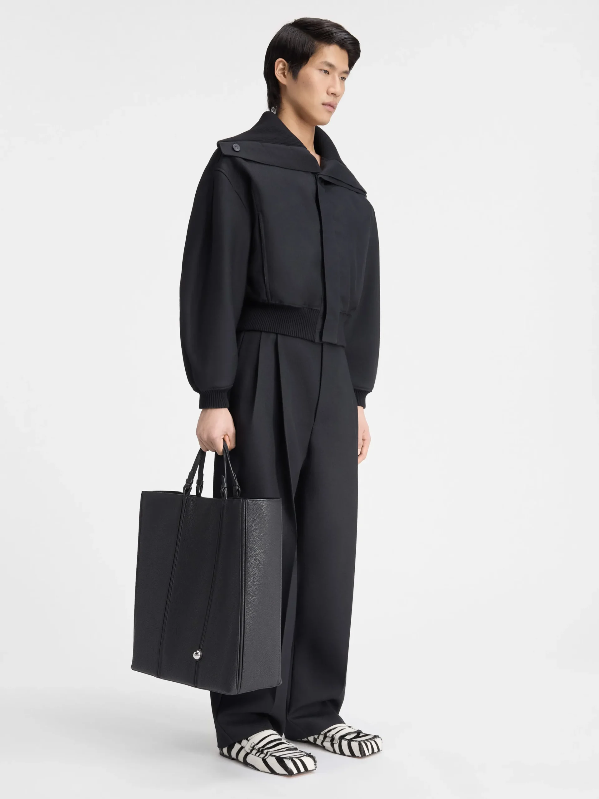 Discount Jacquemus Het Bordo bomberjack Black