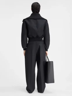 Discount Jacquemus Het Bordo bomberjack Black
