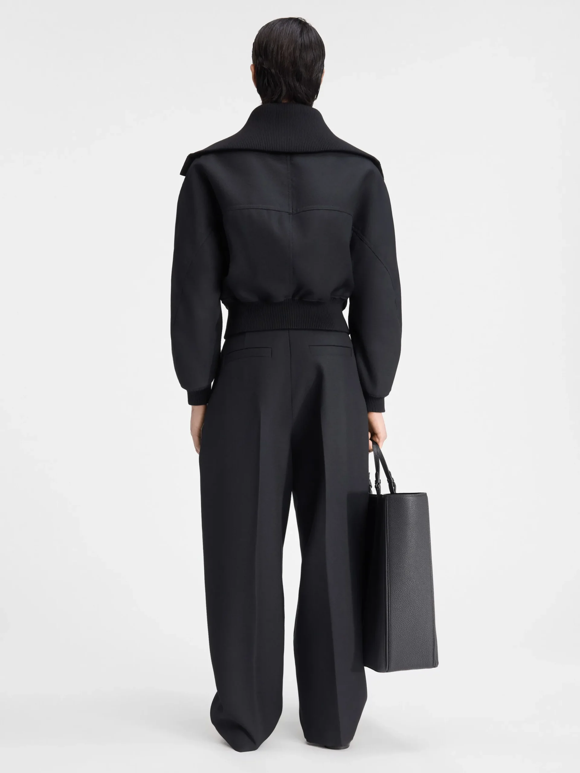Discount Jacquemus Het Bordo bomberjack Black