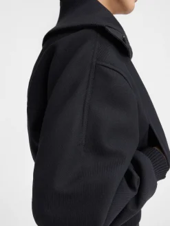 Discount Jacquemus Het Bordo bomberjack Black