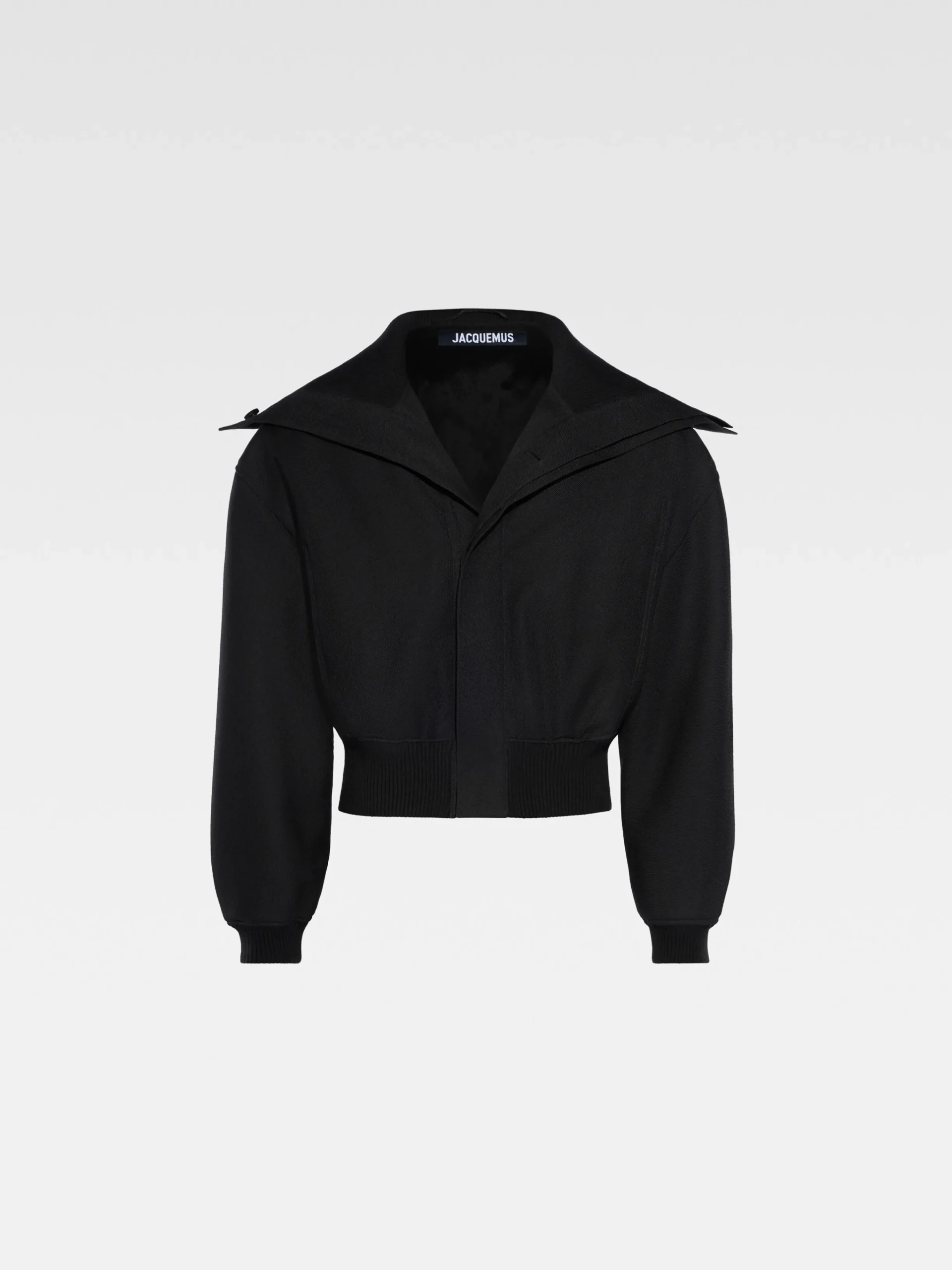 Discount Jacquemus Het Bordo bomberjack Black