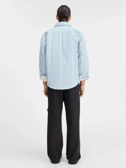 Online Jacquemus Het Boulanger shirt PrintBlueStripes