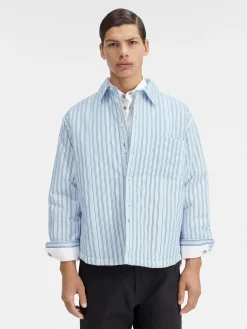 Online Jacquemus Het Boulanger shirt PrintBlueStripes