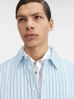 Online Jacquemus Het Boulanger shirt PrintBlueStripes