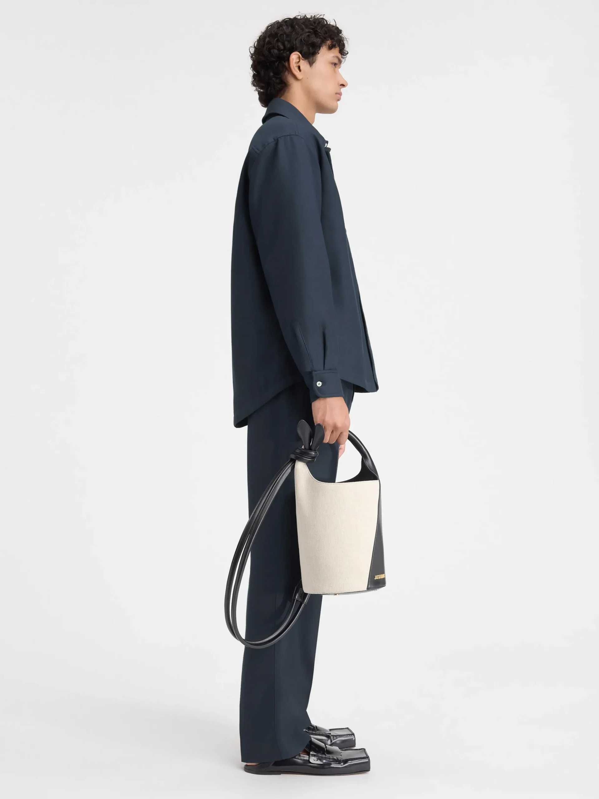 New Jacquemus Het Boulanger shirt DarkNavy