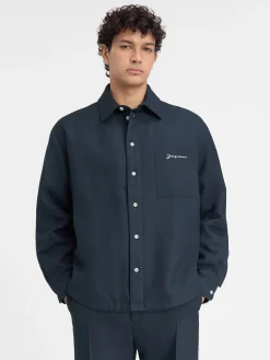 New Jacquemus Het Boulanger shirt DarkNavy