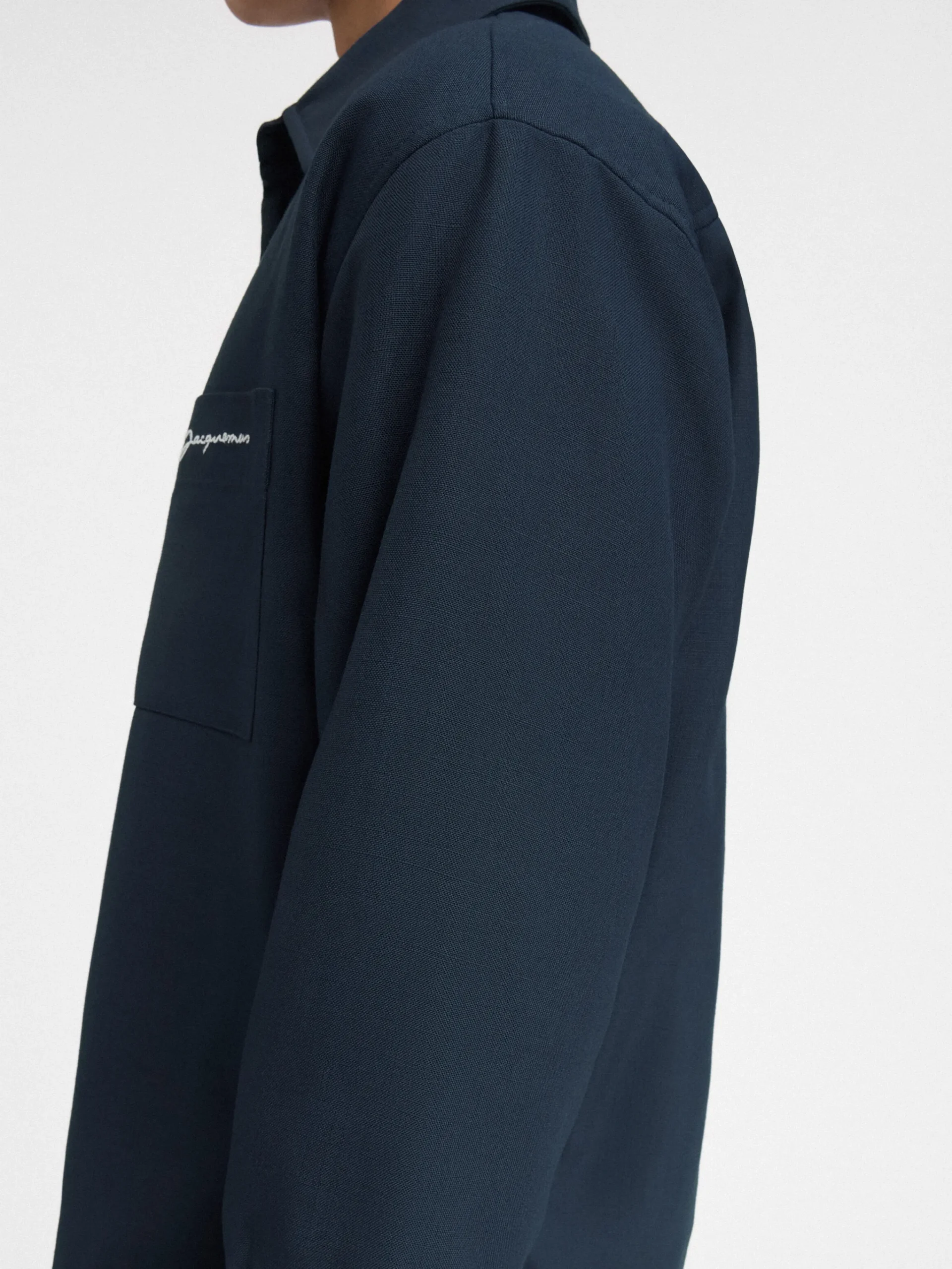 New Jacquemus Het Boulanger shirt DarkNavy