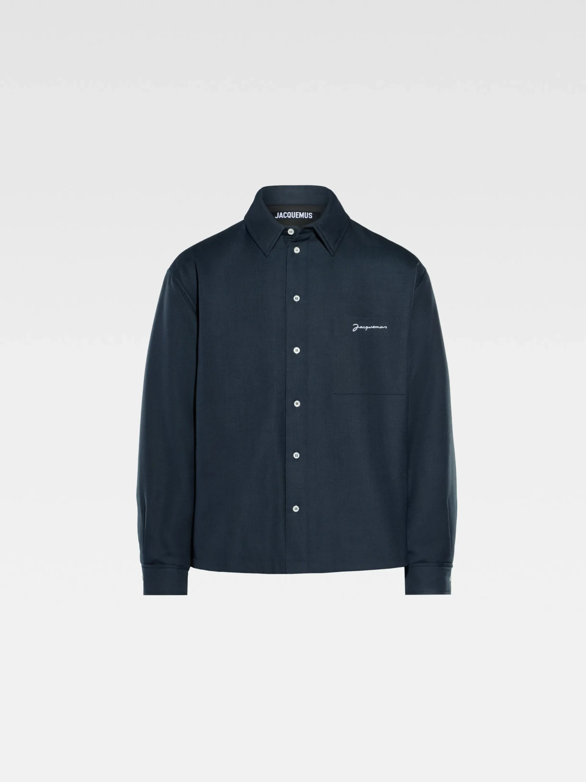 New Jacquemus Het Boulanger shirt DarkNavy
