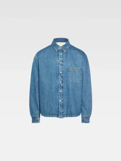 Online Jacquemus Het Boulanger shirt Blue/Tabac