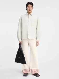 Sale Jacquemus Het Boulanger shirt LightBeige