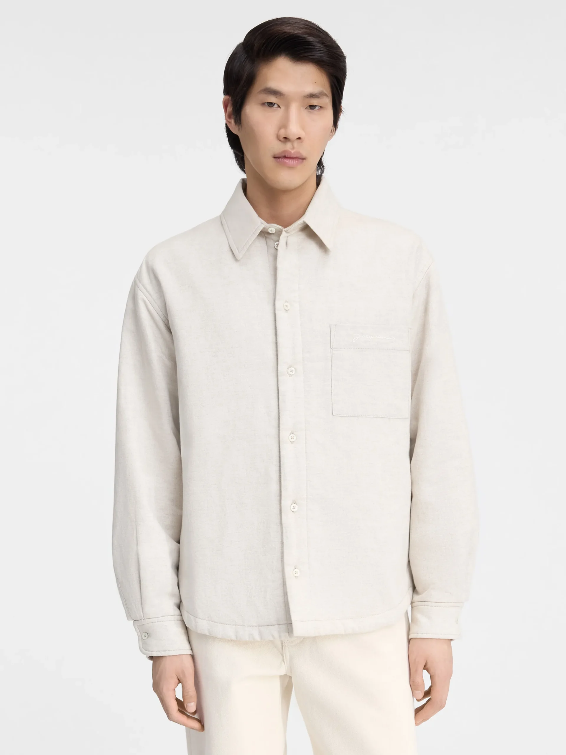 Sale Jacquemus Het Boulanger shirt LightBeige