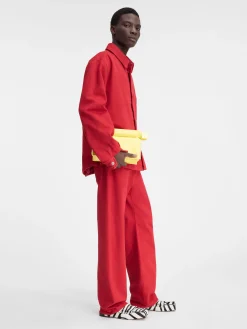 Clearance Jacquemus Het Boulanger shirt Red
