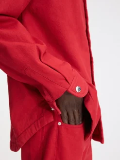 Clearance Jacquemus Het Boulanger shirt Red