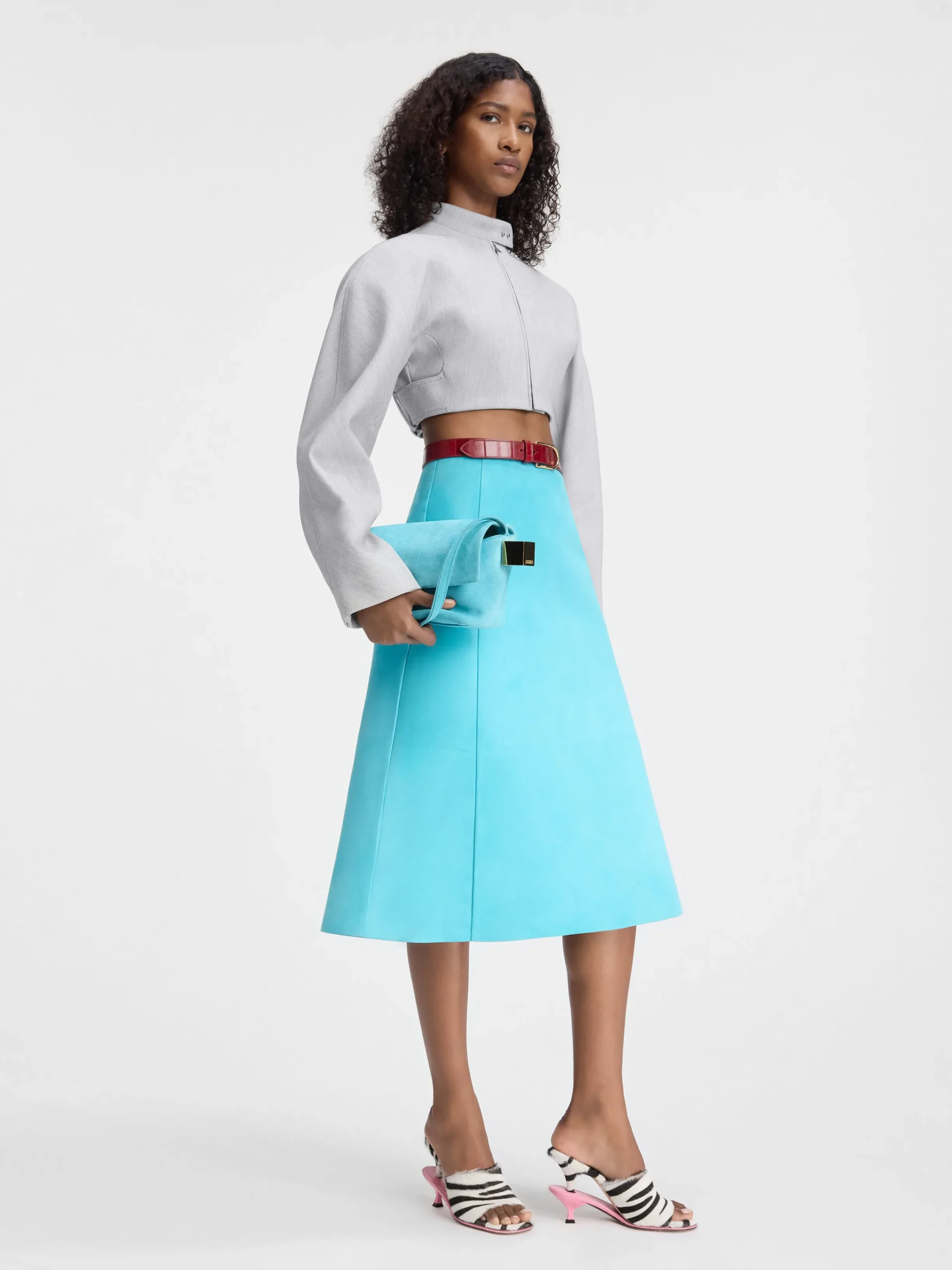 New Jacquemus Het Cabri jasje LightGrey