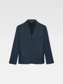 Outlet Jacquemus Het Cabri jasje DarkNavy