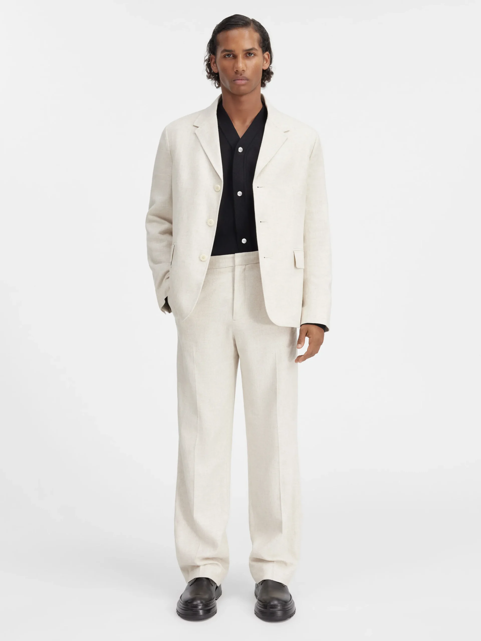 Hot Jacquemus Het Cabri jasje LightBeige